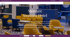 Desktop Screenshot of mercureswansea.co.uk
